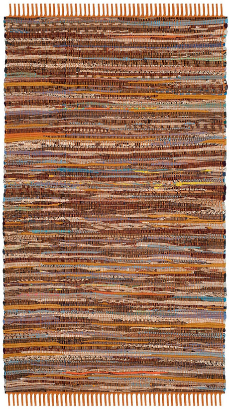 Safavieh Rag Rug Rar127N Gold / Multi Rugs.