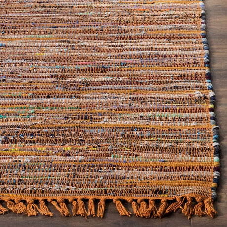 Safavieh Rag Rug Rar127N Gold / Multi Rugs.