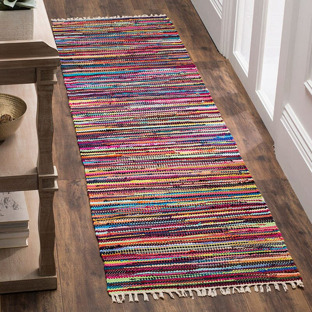 Safavieh Rag Rug Rar128G Multi Rugs.