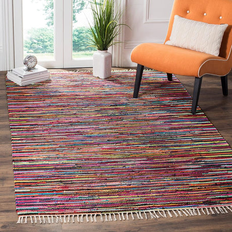 Safavieh Rag Rug Rar128G Multi Rugs.