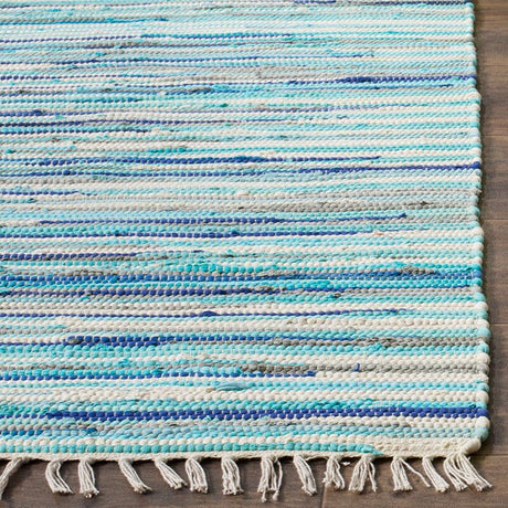 Safavieh Rag Rug Rar129C Turquoise / Multi Rugs.