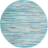 Safavieh Rag Rug Rar129C Turquoise / Multi Rugs.