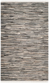 Safavieh Rag Rug Rar129Q Black / Multi Rugs.