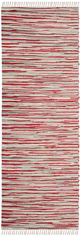 Safavieh Rag Rug Rar129R Red / Multi Rugs.