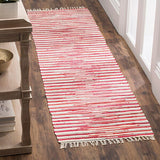Safavieh Rag Rug Rar129R Red / Multi Rugs.