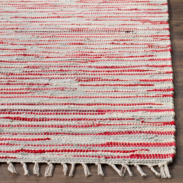 Safavieh Rag Rug Rar129R Red / Multi Rugs.