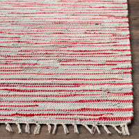 Safavieh Rag Rug Rar129R Red / Multi Area Rug