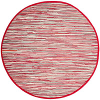 Safavieh Rag Rug Rar129R Red / Multi Area Rug