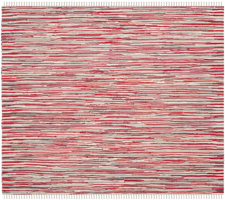 Safavieh Rag Rug Rar129R Red / Multi Rugs.