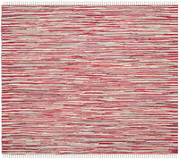 Safavieh Rag Rug Rar129R Red / Multi Area Rug