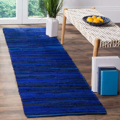 Safavieh Rag Rug Rar130B Blue / Multi Area Rug