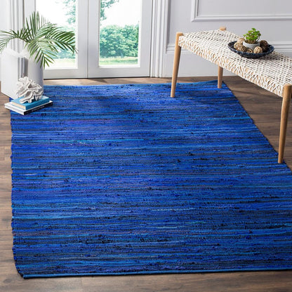 Safavieh Rag Rug Rar130B Blue / Multi Area Rug