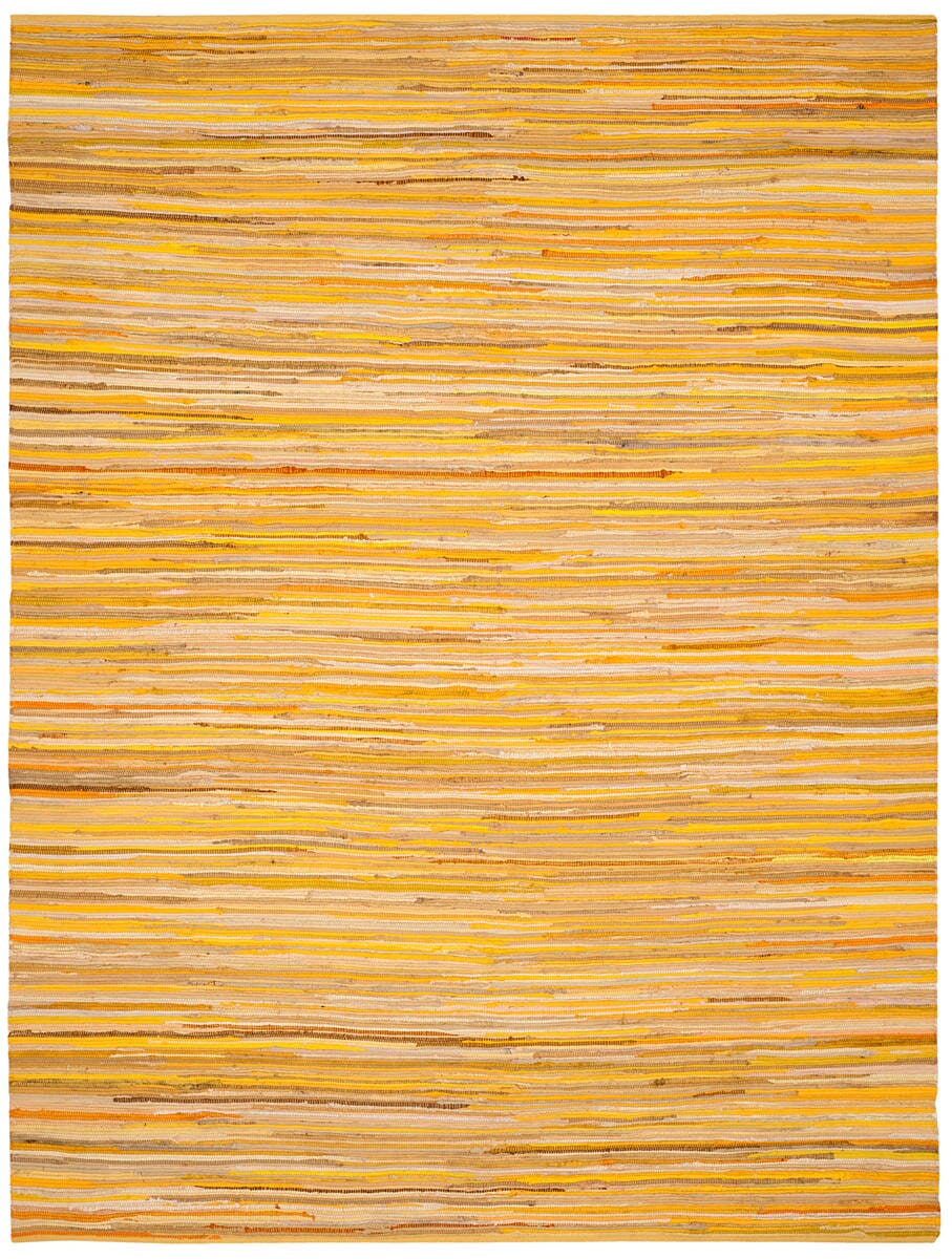 Safavieh Rag Rug Rar130H Yellow / Multi Area Rug