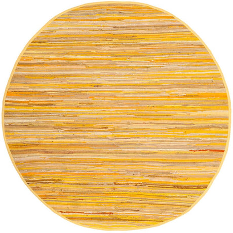 Safavieh Rag Rug Rar130H Yellow / Multi Rugs.