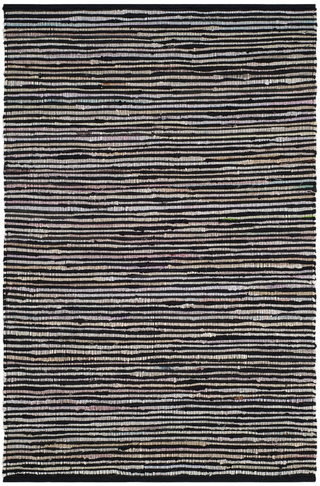Safavieh Rag Rug Rar130Q Black / Multi Rugs.