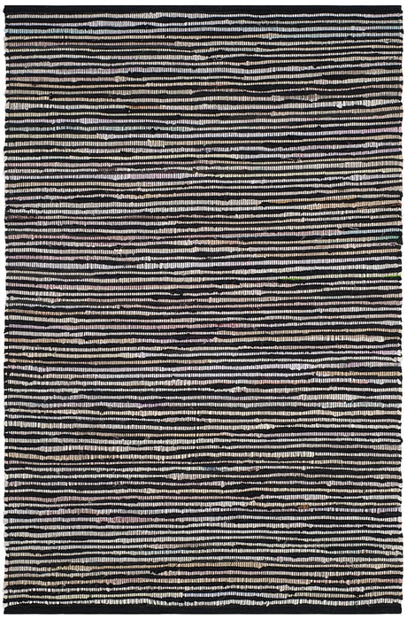 Safavieh Rag Rug Rar130Q Black / Multi Rugs.