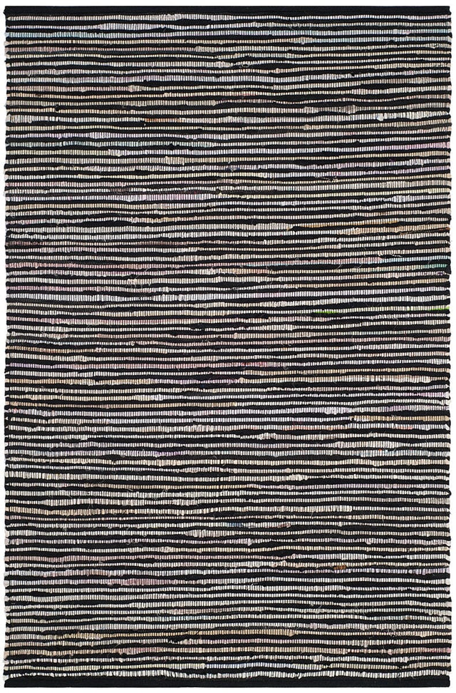 Safavieh Rag Rug Rar130Q Black / Multi Rugs.