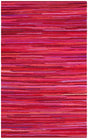 Safavieh Rag Rug Rar130R Red / Multi Area Rug