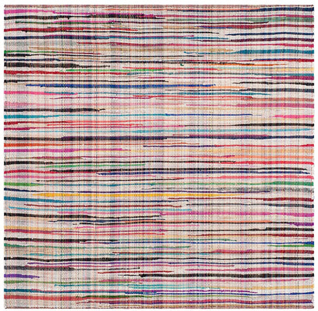 Safavieh Rag Rug Rar240A Ivory / Multi Rugs.
