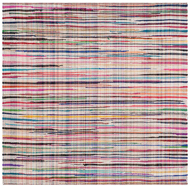 Safavieh Rag Rug Rar240A Ivory / Multi Rugs.