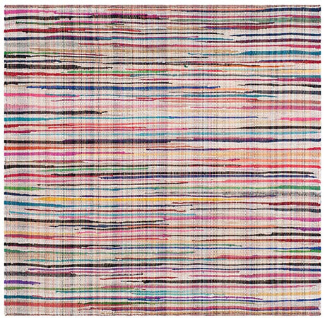 Safavieh Rag Rug Rar240A Ivory / Multi Rugs.