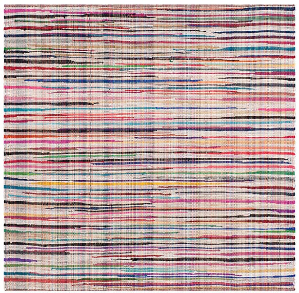 Safavieh Rag Rug Rar240A Ivory / Multi Rugs.
