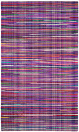 Safavieh Rag Rug Rar240C Purple/Multi Rug.