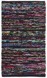 Safavieh Rag Rug Rar250G Black / Red Rugs.