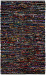 Safavieh Rag Rug Rar250G Black / Red Rugs.