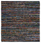 Safavieh Rag Rug Rar250G Black / Red Rugs.