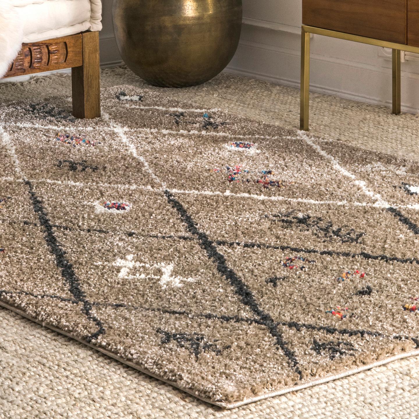 Nuloom Solana Nso3613A Taupe Area Rug