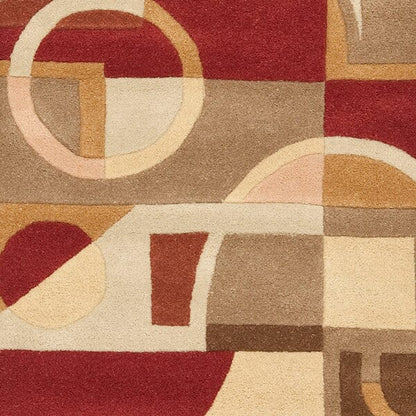 Safavieh Rodeo Drive Rd845A Beige / Multi Geometric Area Rug