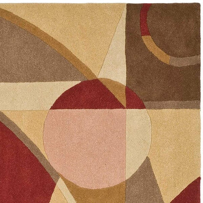 Safavieh Rodeo Drive Rd845A Beige / Multi Geometric Area Rug