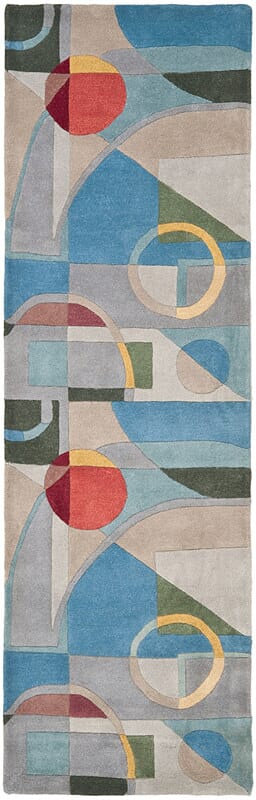 Safavieh Rodeo Drive Rd845B Blue / Multi Geometric Area Rug