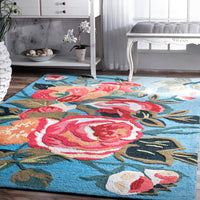 Nuloom Katrina Nka2036A Blue Area Rug