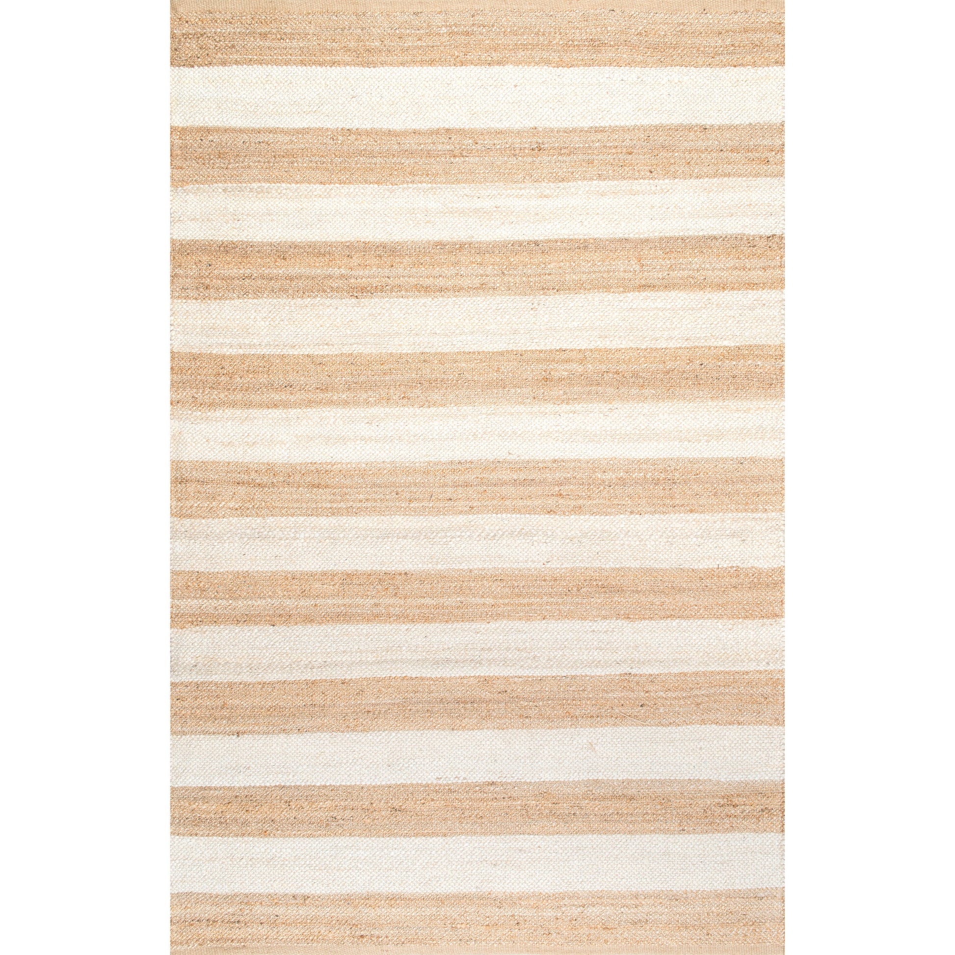 Nuloom Alisia Stripes Nal3503B Off White Area Rug