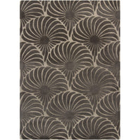 Chandra Reena Ree-32201 Grey Damask Area Rug