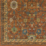 Surya Reign Reg-2301 Dark Brown, Camel, Black, Wheat Rugs.