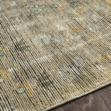 Surya Reign Reg-2302 Sage, Camel, Aqua, Tan Rugs.