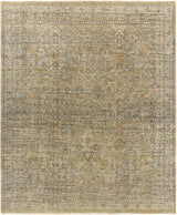 Surya Reign Reg-2303 Sage, Camel, Saffron, Grass Green Rugs.