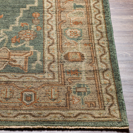 Surya Reign Reg-2304 Dark Green, Khaki, Tan, Dark Brown Rugs.
