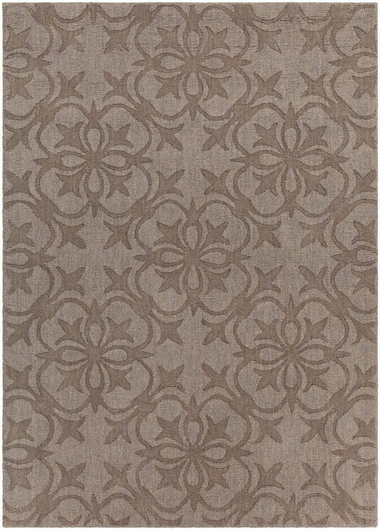 Chandra Rekha Rek-29600 Tan Geometric Area Rug