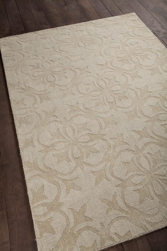 Chandra Rekha Rek-29602 Ivory Geometric Area Rug