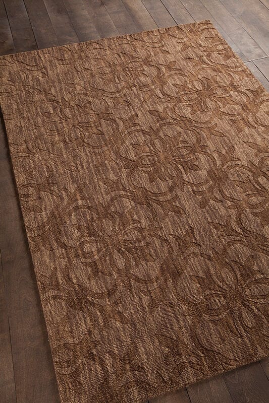 Chandra Rekha Rek-29604 Brown Geometric Area Rug