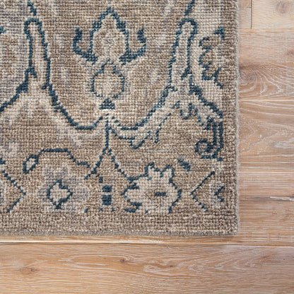 Jaipur Revolution Williamsburg Rel06 Gray Vintage / Distressed Area Rug