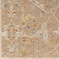 Surya Reina Ren-2300 Light Brown, Tan, Denim, Rust Area Rug