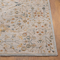 Surya Reina Ren-2302 Light Gray, Denim, Cream, Tan Area Rug