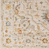Surya Reina Ren-2303 Light Gray, Medium Gray, Cream, Light Brown Rugs.
