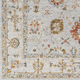Surya Reina Ren-2307 Light Gray, Cream, Denim, Rust Rugs.