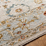 Surya Reina Ren-2309 Light Gray, Cream, Denim, Rust Rugs.